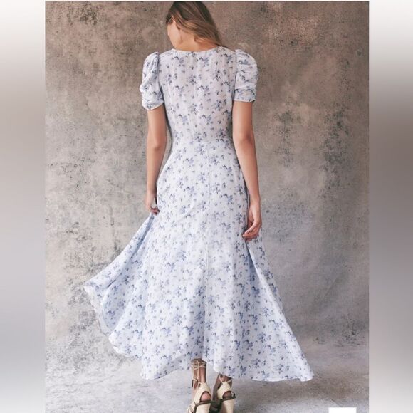 Coralie Maxi Dress. Mystical blue - Picture 8 of 11